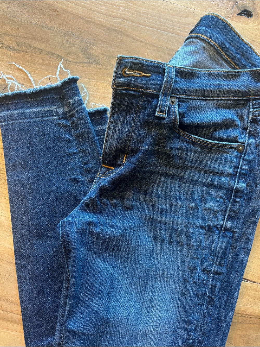 Hudson Krista skinny ankle release hem jeans